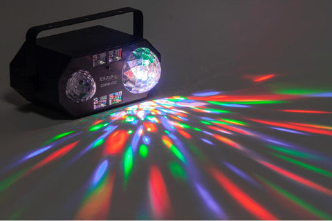 Ibiza Light Combi-FX2 - 4-in-1 Light effect with Astro, Water, Strobe & UV