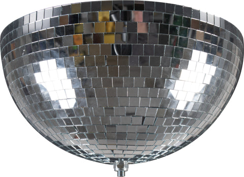 FXLAB G007PB - 30cm Half Mirror Ball with Built In Motor
