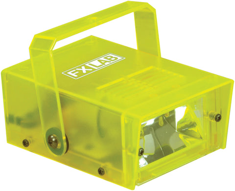 FXLAB G011DY - 14W Yellow Plastic Mini Strobe