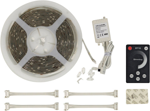 NJD NJ959G - 5m White LED Tape Light Kit with 150 x 5050 LEDs