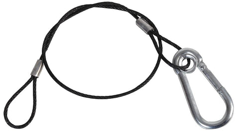 Pulse PLS00448A - Black Wire Safety Bond, 2mm x 350mm