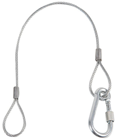 Pulse PLS00460A - Galvanised Wire Safety Bond, 3mm x 350mm