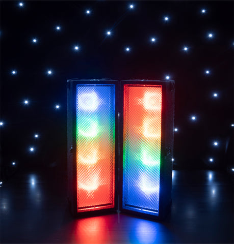 FXLAB G005FF - 2 x 4 Way Retro LED Light Box