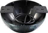 FXLAB G007PC - 40cm Half Mirror Ball with Built In Motor