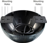 FXLAB G007PC - 40cm Half Mirror Ball with Built In Motor