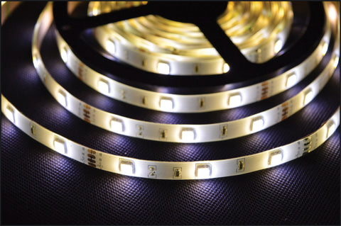 Lighting Resources G008PK - 5m Tape Light 12V 150 LED With PSU IP65 Cool White/Warm White