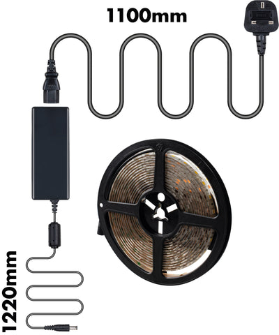 Eagle G009MD - 5m Cool White 12V IP65 LED Tape