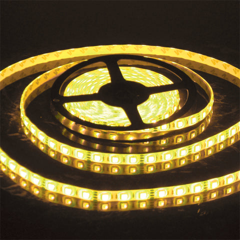 Eagle G009ZJ - 5m Green 12V IP65 Yellow LED Tape Light Kit with In-line PSU