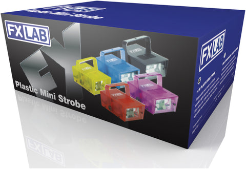 FXLAB G011DY - 14W Yellow Plastic Mini Strobe