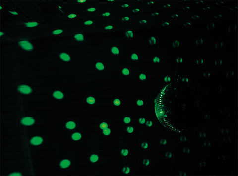 FXLAB G019GD - 8W Green LED Pin spot with Black Body