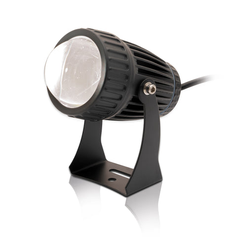 FXLAB G019GE - 8W Blue LED Pin spot with Black Body