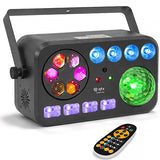 QTX GOBO-Hex - 6-in-1 LED & Laser Effect