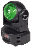 QTX TinyMover2 - 2-in-1 40W LED Mini Moving Head - discolighting.co.uk