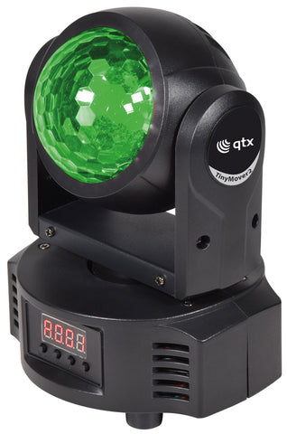 QTX TinyMover2 - 2-in-1 40W LED Mini Moving Head