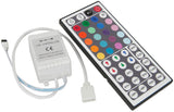 Lyyt LTC44IR - RGB Tape Controller with 44 Key IR Remote - discolighting.co.uk