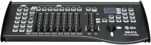 QTX DM-X12 - 192 Channel DMX Controller with Joystick