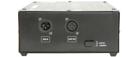 QTX DMX-D8 - 8 Way DMX Booster/Distributor
