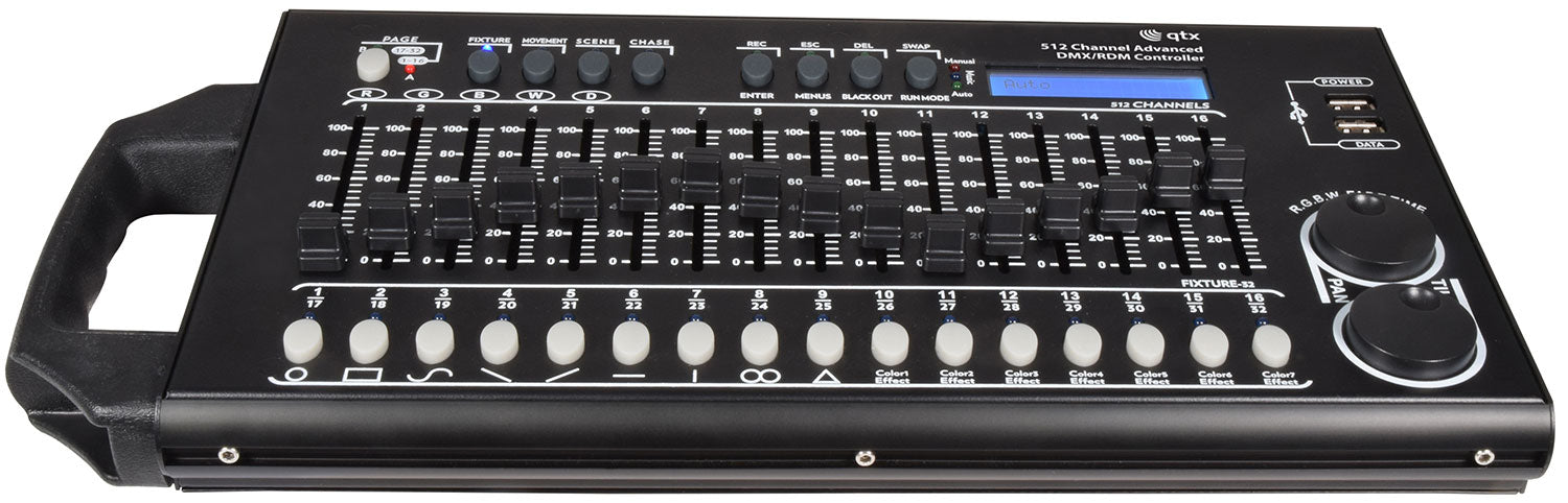 QTX ADMX-512 - 512 Channel Advanced DMX/RDM Controller | discolighting ...