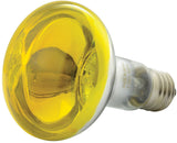 QTX R80-Y - R80 Yellow Reflector Bulb E27 - discolighting.co.uk