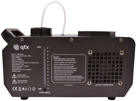 QTX FLARE-1000 - Vertical LED Fog Machine 1000W