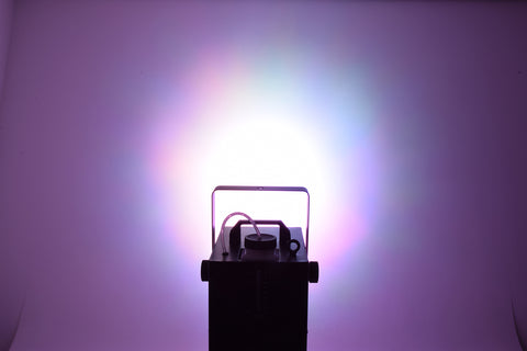 QTX SpheroSmoke-400 - Compact 400W LED Fog Machine with RGB Magic Ball Effect