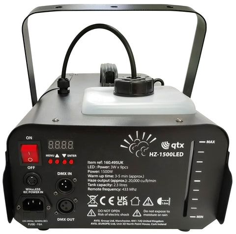 QTX HZ-1500LED - LED Fog Machine 1500W