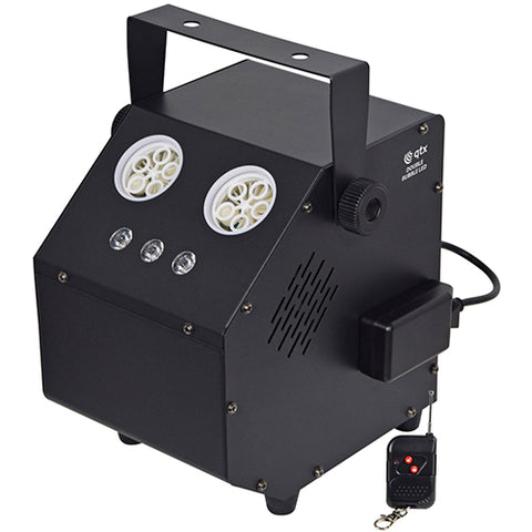 QTX Double Bubble LED - High Output Bubble Machine with LEDs