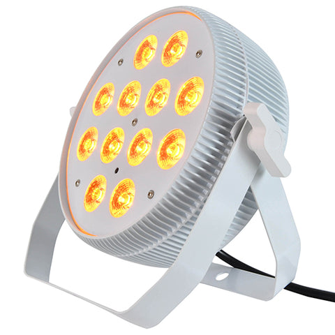 Citronic MagicPAR-80 - 12 x 12W RGBWA/UV Fanless PAR Can White
