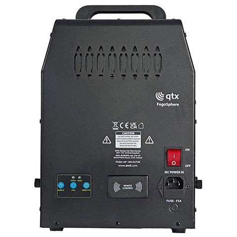 QTX FogoSphere - Compact Bubble Fog Machine