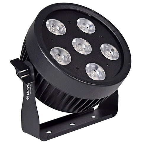 Citronic SilentPAR-180 - 6 x 30W RGBWA+UV Silent PAR Can
