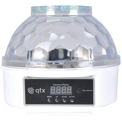 QTX Crystal Blaze - Tabletop LED Light Effect with GOBOs