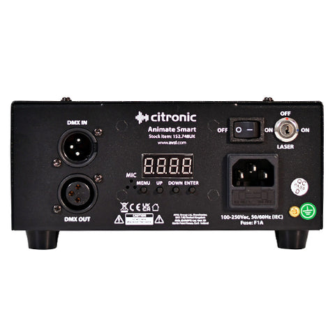 Citronic Animate Smart - RGB Smart Animation Laser