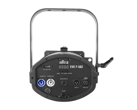 Chauvet EVE F-50Z - LED Compact Fresnel Warm White LED with D-Fi USB