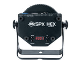 ADJ 5PX HEX - PAR LED Fixture 5x12W HEX LED inc UV Black