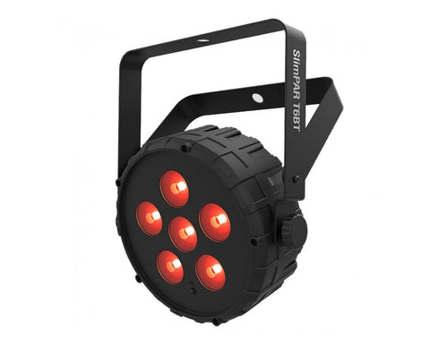 Chauvet SlimPAR T6 BT - PAR Can with 6x3W Tri-Colour LEDs BTAir Compatible