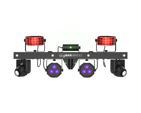 Chauvet GigBAR Move ILS - 5 in 1 Lighting Bar Mover / Derby / Wash / Laser / Strobe