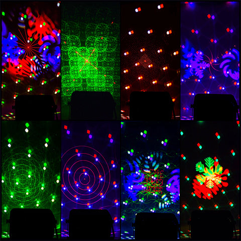 QTX GOBO-Hex - 6-in-1 LED & Laser Effect