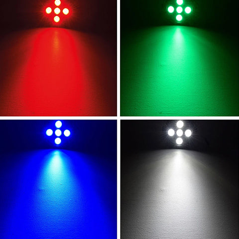 QTX PAR-20 - 20W RGBW Mini LED PAR Light
