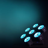 Citronic CosmoPAR - 7x40W COB LED RGBW PAR Light