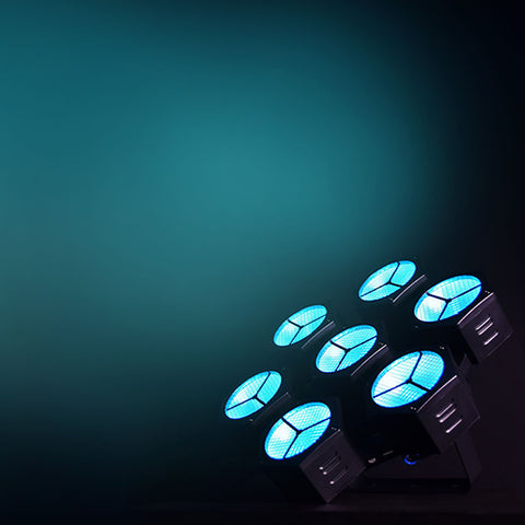 Citronic CosmoPAR - 7x40W COB LED RGBW PAR Light