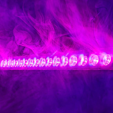 Citronic Aqua-Bar - 18 x 18W Waterproof RGBWA/UV LED Wall Bar