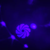 QTX Crystal Blaze - Tabletop LED Light Effect with GOBOs