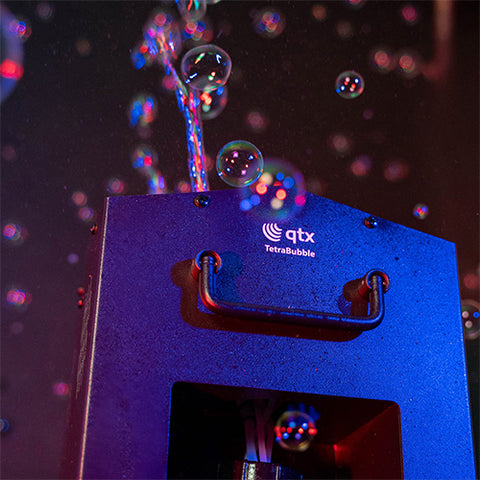 QTX Tetra Bubble - High Output 4-Wheel Bubble Machine