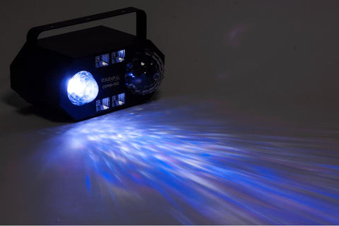 Ibiza Light Combi-FX2 - 4-in-1 Light effect with Astro, Water, Strobe & UV