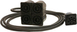 FXLAB G006UD - 3m 4 x Bulgin Sockets To Bulgin Plug