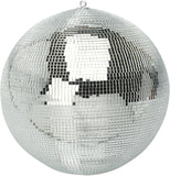 FXLAB G007C - 40cm Silver Mirror Ball with Dual Hanging Points