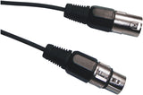 FXLAB G038VB - 1.5m DMX 3 Pin XLR Line Plug to 3 Pin XLR Line Socket Lighting Lead