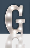St Helens Home and Garden GH1121G - "G" Battery Operated 3D LED Letter Light
