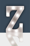 St Helens Home and Garden GH1121Z - "Z" Battery Operated 3D LED Letter Light
