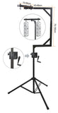 NJS NJS064G - 3m Heavy Duty Lighting Stand/Line Array with Swivel Arm and Winch